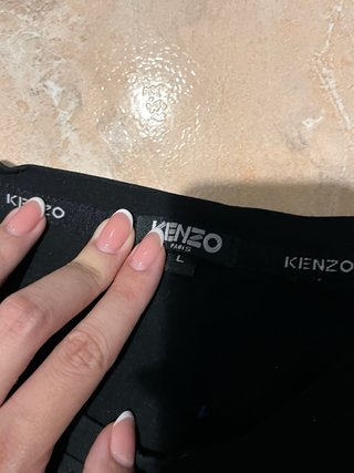 Camiseta Kenzo Paris Negra Talla L