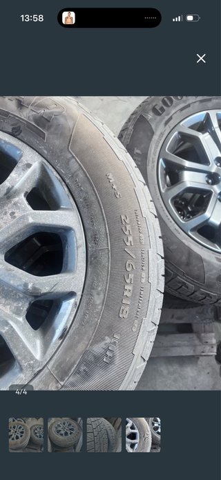 Rueda 255/65R18 Ford