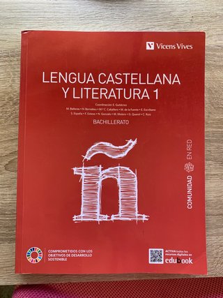 Lengua castellana y literatura 1 Bachillerato