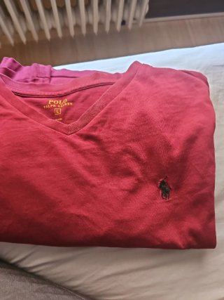Polo Ralph Lauren Camiseta Burdeos Talla L
