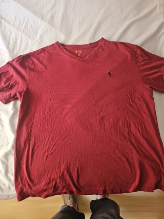 Polo Ralph Lauren Camiseta Burdeos Talla L