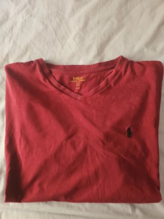 Polo Ralph Lauren Camiseta Burdeos Talla L