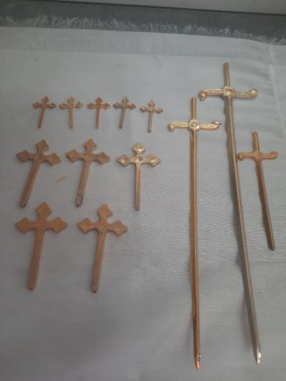 Atributos para imágenes religiosas de plástico