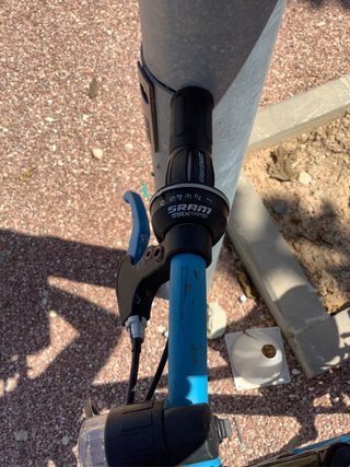 Bicicleta Montaña Azul y Negra  Valencia