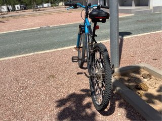 Bicicleta Montaña Azul y Negra  Valencia