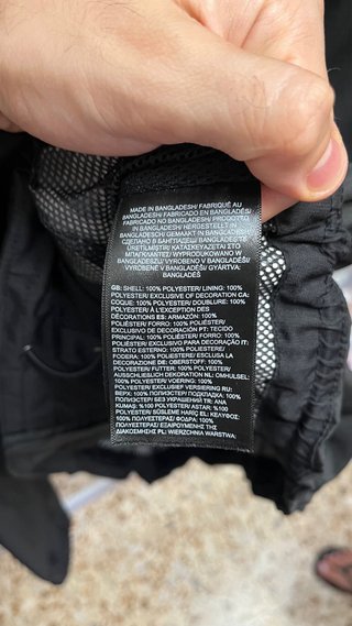 Chubasquero The North Face Negro