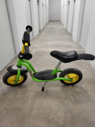 Bicicleta PUKY sin pedales verde