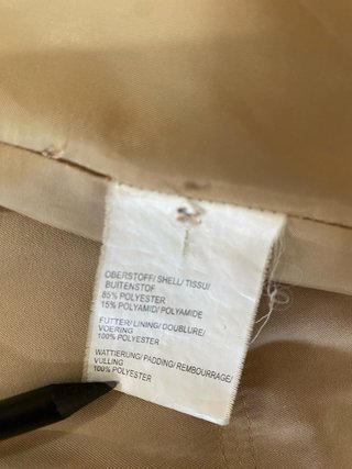 Giaccone donna beige vintage Fabiani
