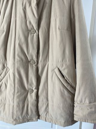 Giaccone donna beige vintage Fabiani