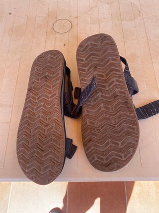 Sandalias Quiksilver Negras y Grises