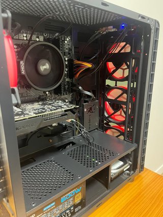 PC Gaming Rampage Ryzen 5 2600 GTX 1050 SSD
