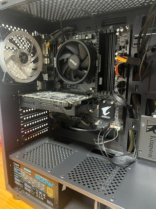 PC Gaming Rampage Ryzen 5 2600 GTX 1050 SSD