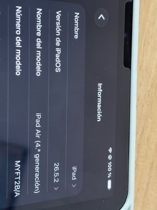 iPad Air 4ª Gen 256GB Wifi Space Gray