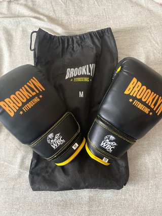 Guantes Boxeo Brooklyn Fitboxing M Negro