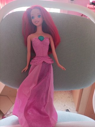 Muñeca Ariel Transformación Mágica Disney