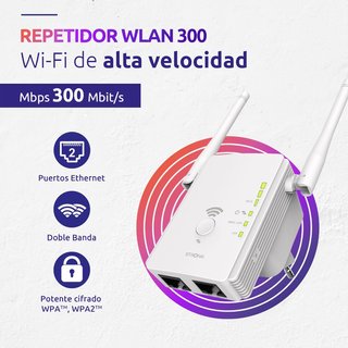 Repetidor WiFi STRONG 300 Mbps Pared