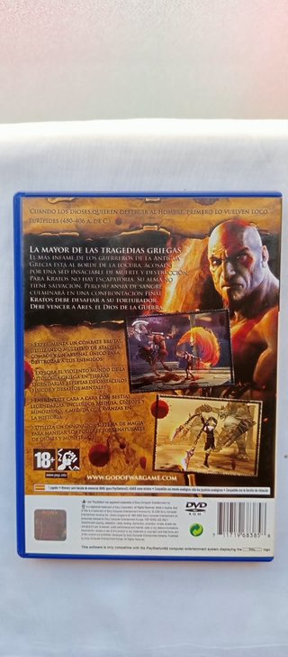 God of War PS2 PAL España – Completo – Black Label