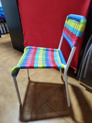 Silla infantil multicolor