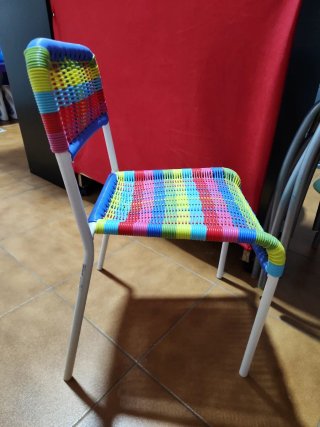 Silla infantil multicolor