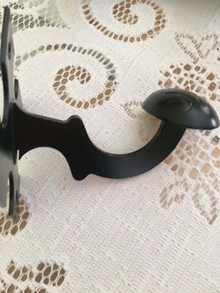 Percheros de forja negros 7 eur perch pequeño 3 ga