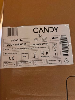 Frigorífico Candy Blanco Nuevo