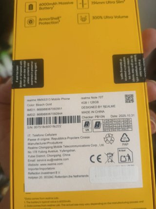 Realme RMX5313 70T