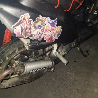 Yamaha Jog antigua preparada