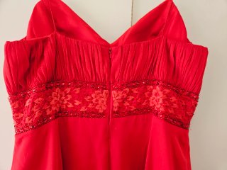 Vestido Fiesta Sonia Peña Rojo