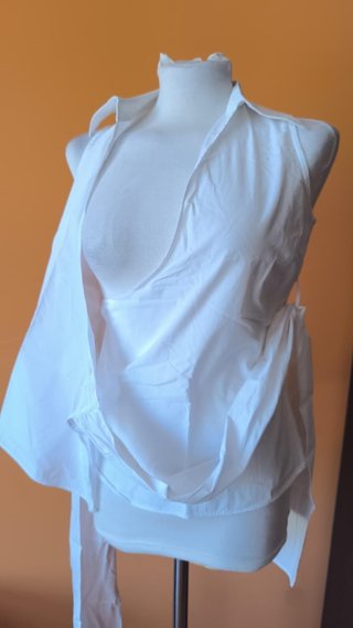Top blusa  Zara Cruzada Talla M