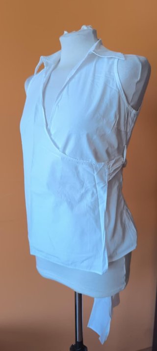 Top blusa  Zara Cruzada Talla M