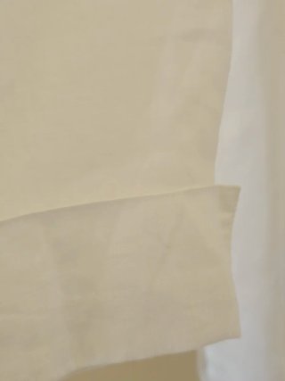 Blusa Lino Bordada Blanca