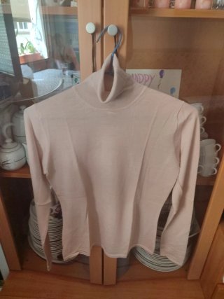 Camiseta manga larga IKKS blanca cremallera