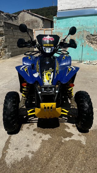 Polaris Scrambler 500 4x4 Quad Azul