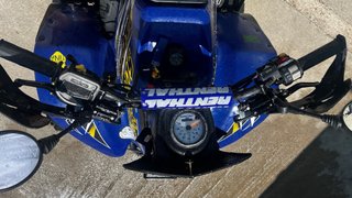 Polaris Scrambler 500 4x4 Quad Azul