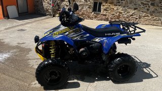 Polaris Scrambler 500 4x4 Quad Azul