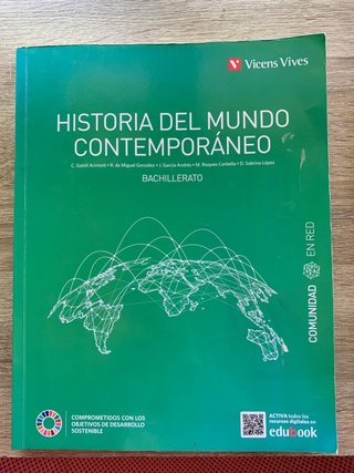 Historia del mundo contemporáneo 1 Bachillerato