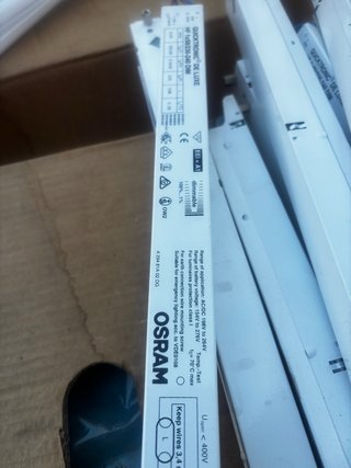 Transformador Osram QUIC., HF 1x58W 16 unidades