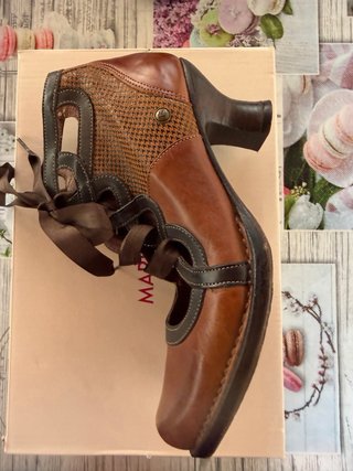 Botines Neosens Piel Marrón