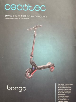 Patinete Eléctrico Cecotec Bongo D40 XL