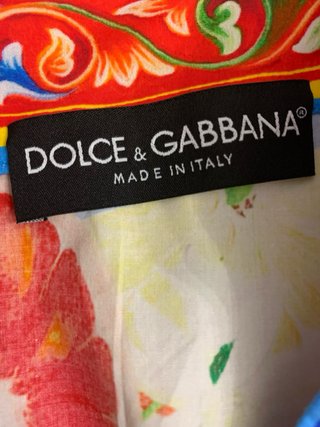 Falda Dolce & Gabbana estampado cítricos