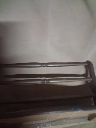 Perchero de pared de madera