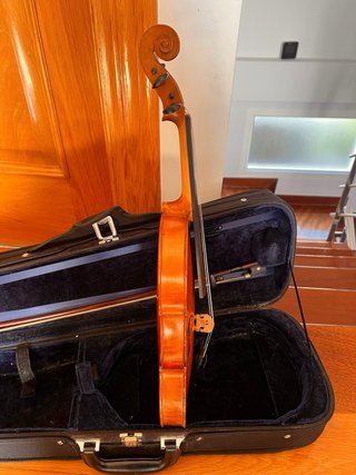 Violín 3/4 Mansuy con estuche y almohadilla Kun