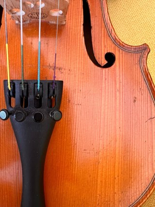 Violín 3/4 Mansuy con estuche y almohadilla Kun