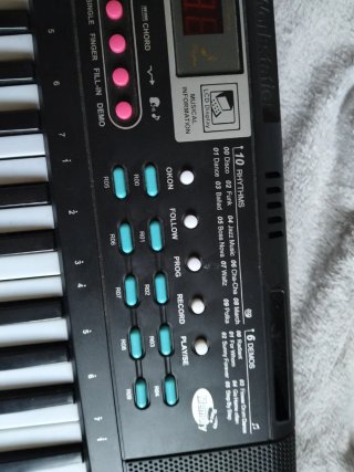 Teclado Electrónico Musical