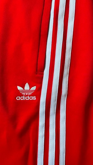 Conjunto Chándal Adidas Rojo Talla L