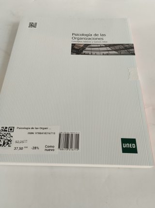 Psicología de las Organizaciones - 9788418316715