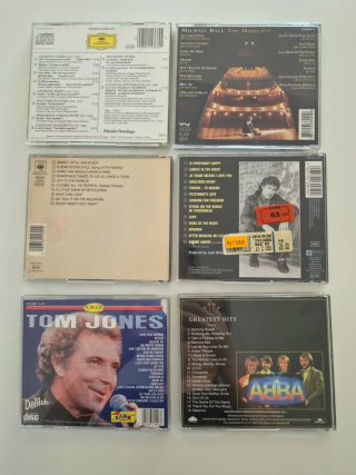 Lote 6 CDs: Domingo, Ball, Jackson, Hofffmann, Jon