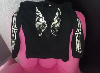Sudadera niño esqueleto Halloween