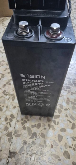 Batería 150Ah 12V Vision CT12-150X-HTB para camper
