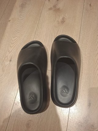 Chanclas Adidas Negras Goma Cómodas